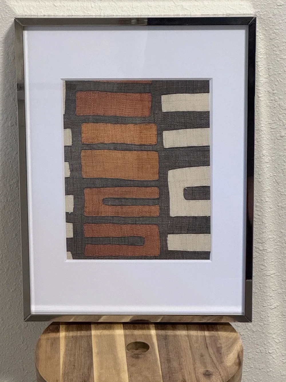 West Elm Metal Gallery Frame Polished Nickel 12x16 Wall Picture Frame Glass